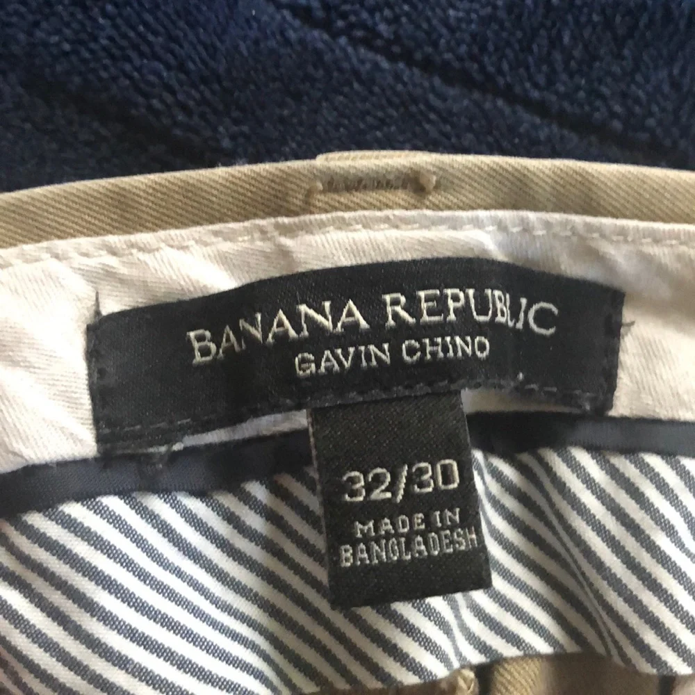 Banana Republic Khaki Gavin‎ Chino 32/30